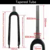 グロスマット 3 3k カーボンファイバーマウンテンバイクフォーク MTB フォーク自転車ハードディスクブレーキ 26 27.5 29 インチストレートチューブ 28.6 ミリメートル 3