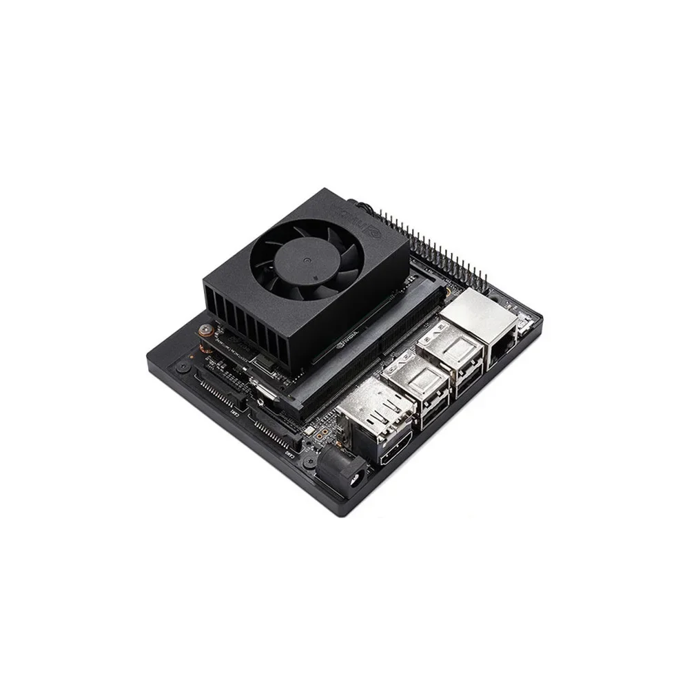 NVIDIA Jetson Xavier NX Developer Kit, Pequeño Supercomputador AI para Edge Computing, con Ventilador de Refrigeración y Fuente de Alimentación