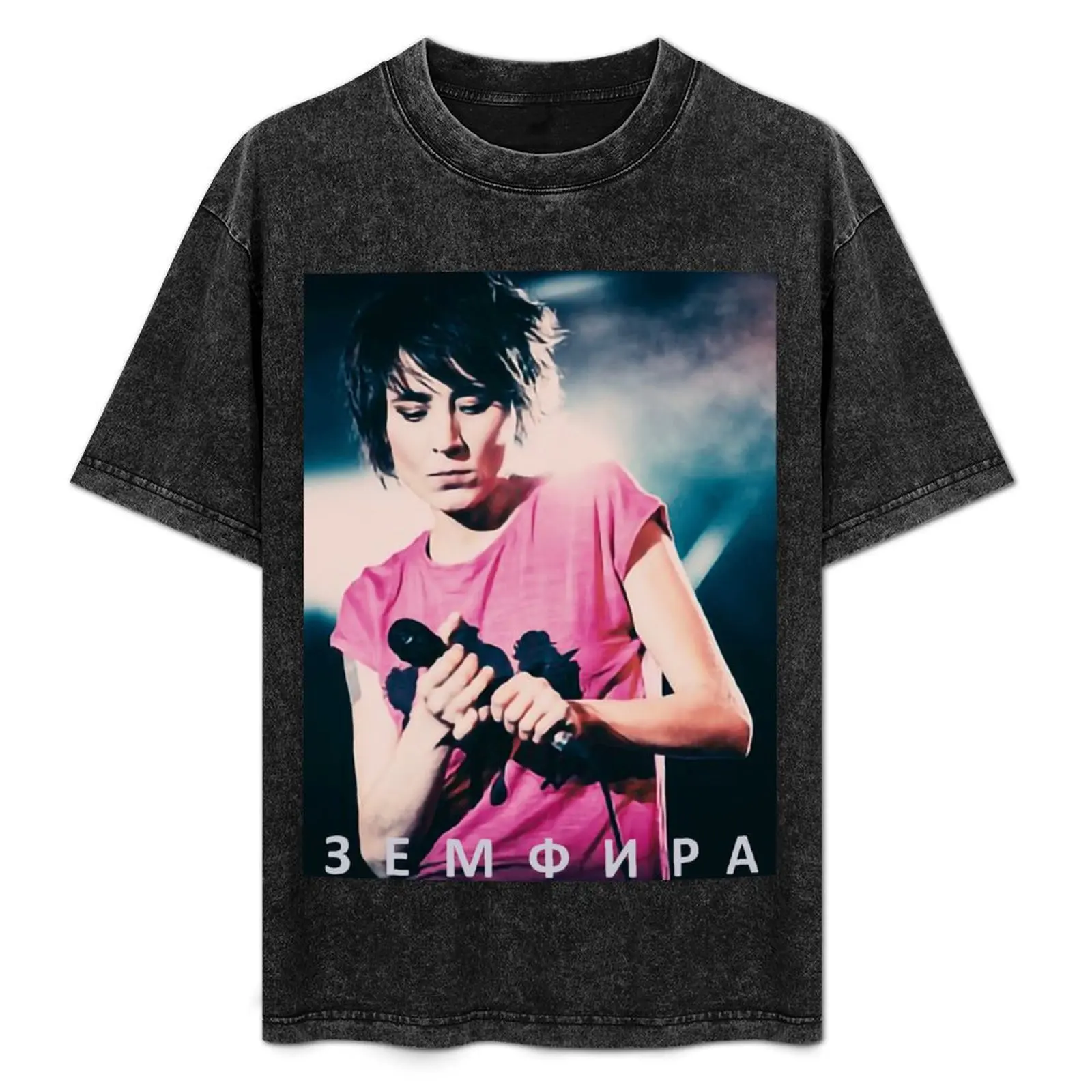 

Zemfira//5 T-Shirt cotton t shirts high quality mens graphic t shirts man t shirt heavy cotton man shirts graphic T-Shirt