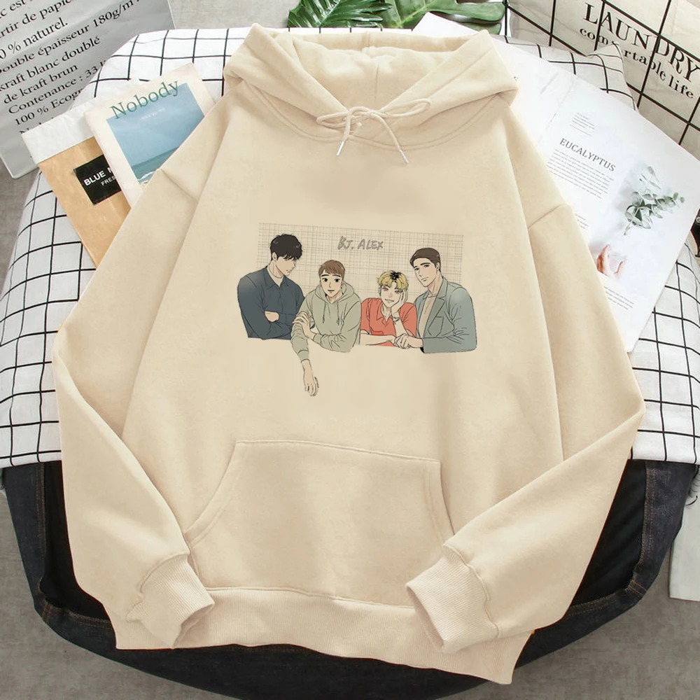 Bj Alex hoodies women y2k aesthetic streetwear hoddies female vintage clothes