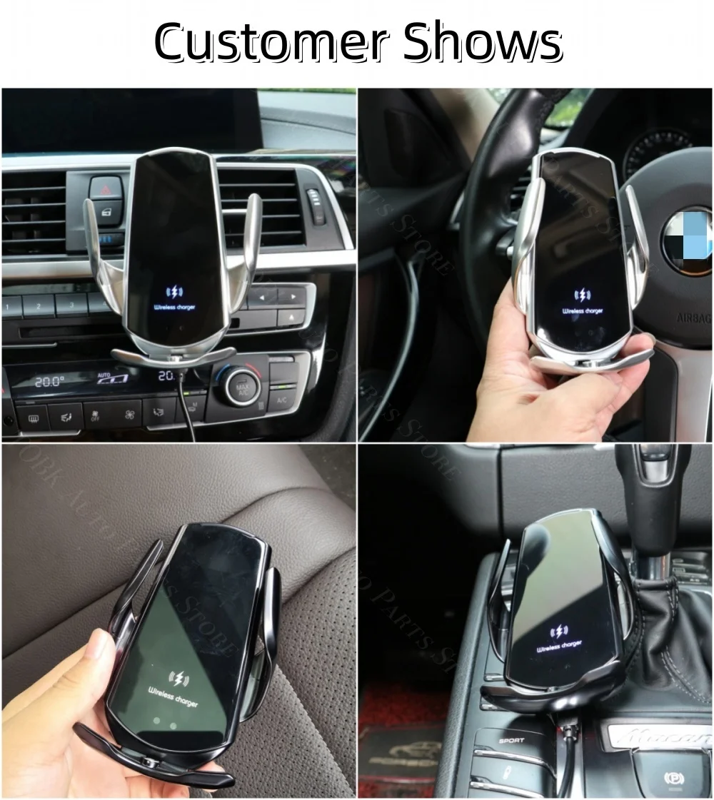 Für Mercedes Benz CLA 250 2020-2024 Auto Telefon Halter Starke Spezielle Feste Halterung Basis 15W Drahtlose Lade autos Zubehör – Detail 27