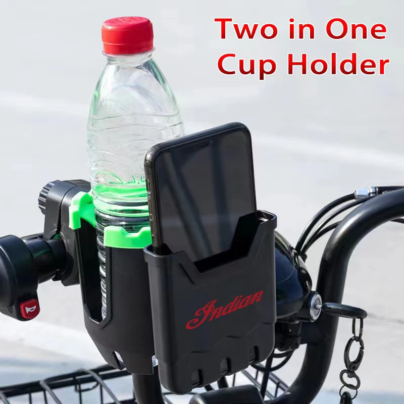 

For Indian FTR 1200 S Carbon Rally Chief VINTAGE Scout Motorcycle Cup Holder Universal Drink Holder Bike Water Cup Bottle Holder