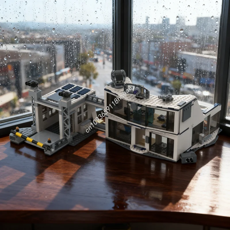 

677pcs MOC Super Heroes Marvelled Avengerses Compound Model Building Blocks Construction Toys Christmas Gift Brick Kids