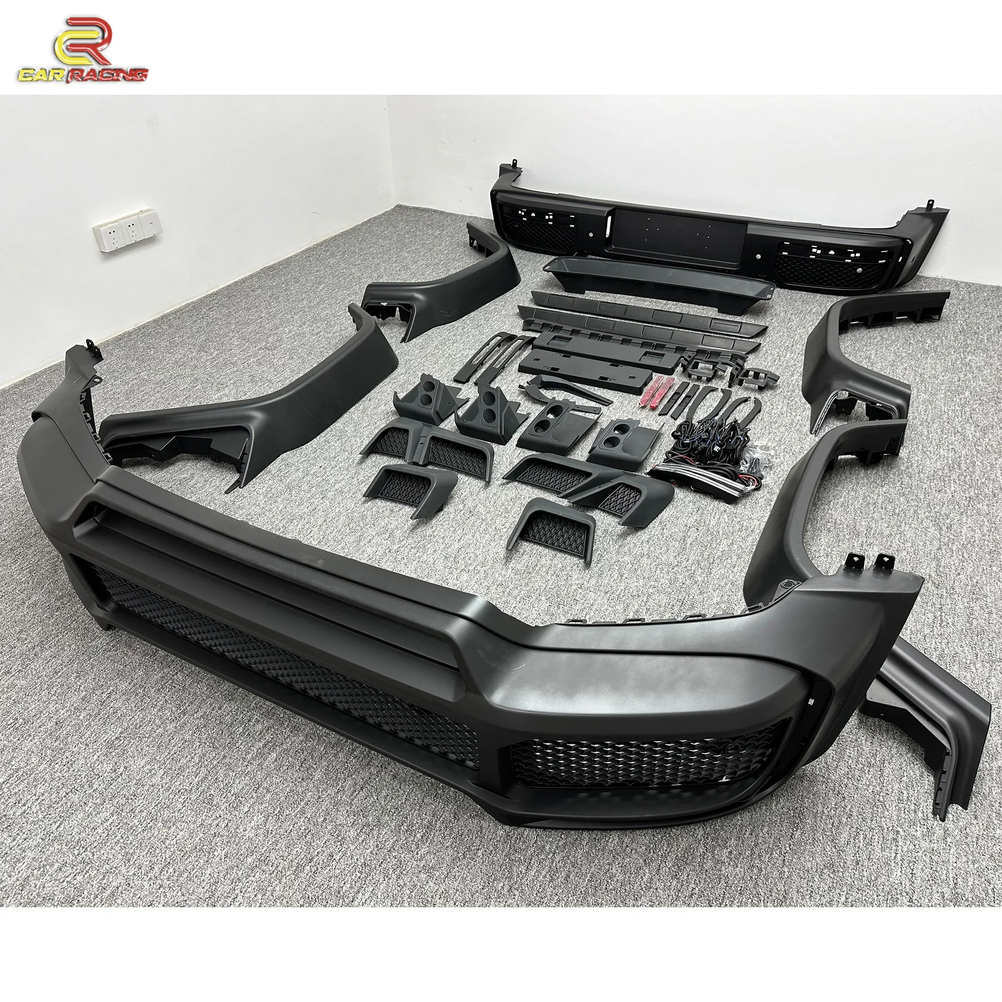 Brabu B800 Upgrade PP Material Body Kit With Front Rear Bumper Fender For Mercedes Benz G-Class W464 G63 AMG G500 2019-2023 Kit