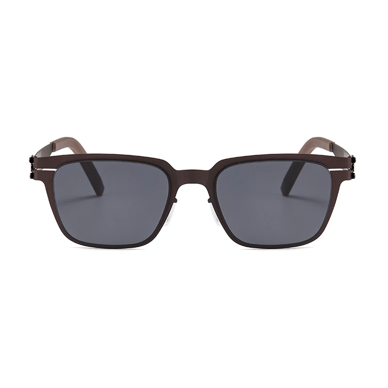 2027 Deutschland Design Sonnenbrille Herren BO Ultraleichte Edelstahl-Biologische Stahl-Klassische Sonnenbrille Damen Outdoor-Fahrsonnenbrille – Detail 12