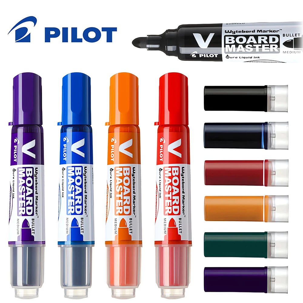 1pcs Pilot Whiteboard Pen Marker 2.3mm Drawing Supplies Erasable Liquid Ink School Office Accessories Student Stationery