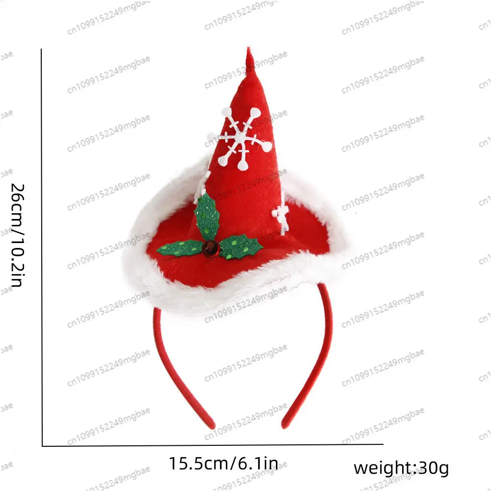 

Christmas Christmas Headwear Cute Funny Hat Hair Santa Headband Headband Dress Up Ornaments Party Children
