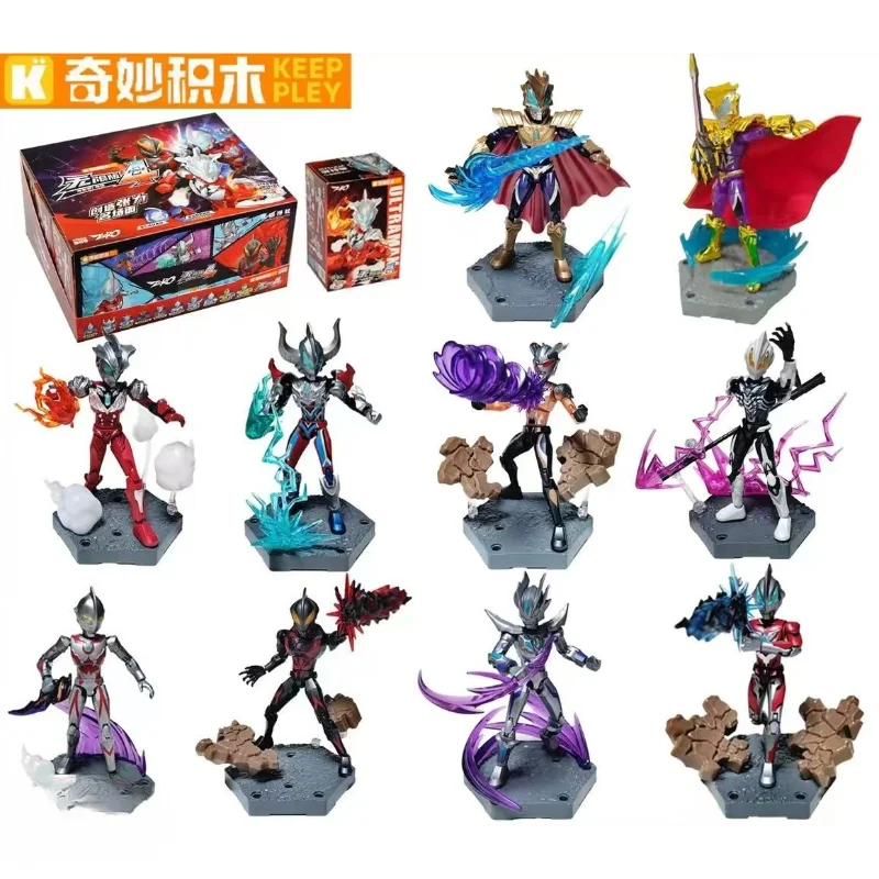 

KEEPPLEY Ultraman Geed Royal Megamaster Infinite Generation 4 Building Blocks Toy for Ages 14 and Up General Assemble Brick Kit