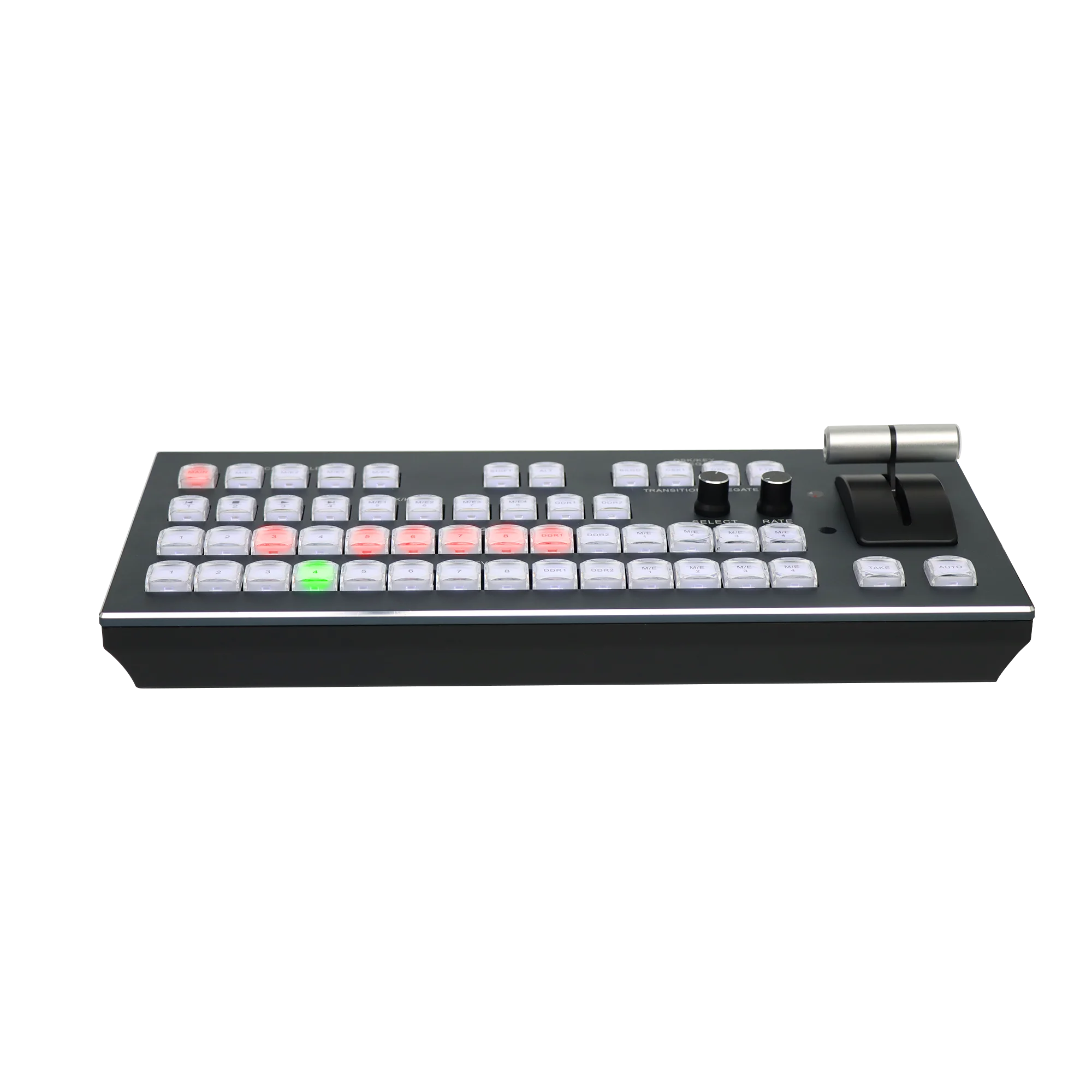 JJTS TriCaster Adaptation Video Switcher Control Panel KD50T 14 Channels Video Recording Switchboard For Live Streaming