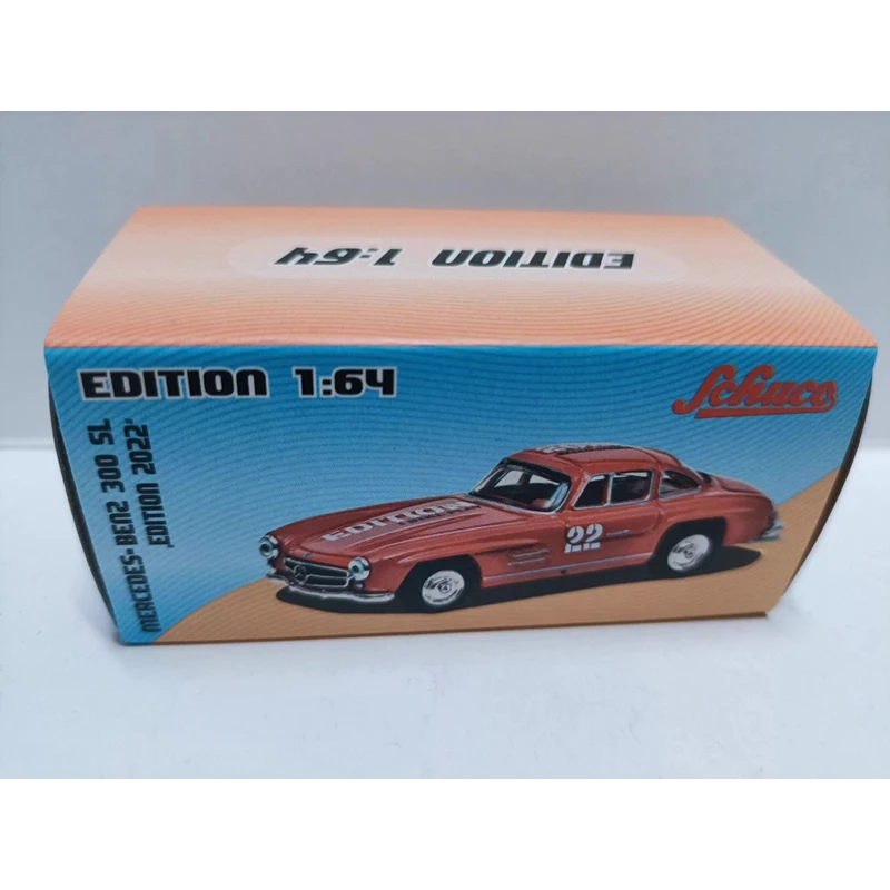 Schuco 1:64 300SL 쿠페 2022 스페셜 에디션 합금 자동차 모델 컬렉션 디스플레이 장난감 선물 기념품