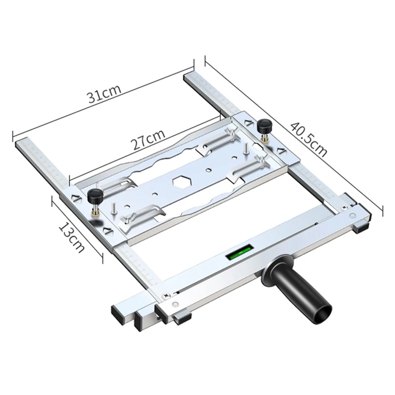 Multifunctional Edge Guide Positioning Cutting Wood Board Tool Electricity Circular Saw Trimmer Machine Woodworking