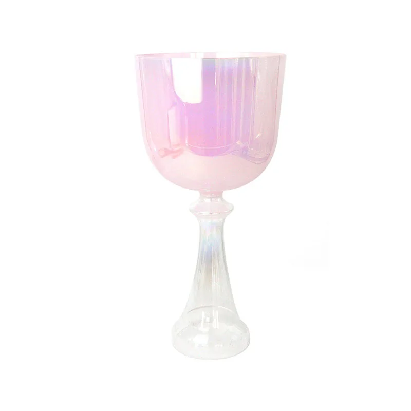 

Pearl Powder Hand Held Chalice Crystal Singing Bowl Percussion Crystal Music Bowl Yoga Healing Singing Bowl Chanting Bowl