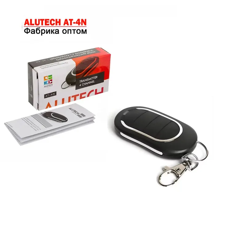 ALUTECH AT-4N Remote Control Garage Door Opener Command  868 MHz /433Mhz