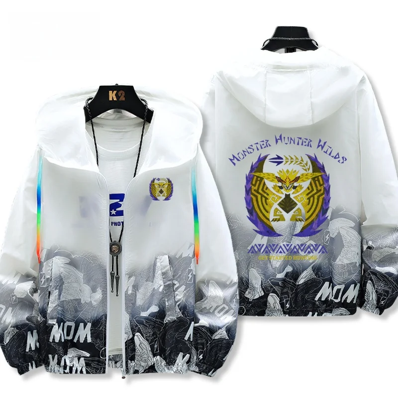 

Lightweight Sun Protection Clothing Monster Wildern White Dragon Collaborative Summer Derived Jaet Youth Faion