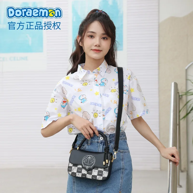 

Doraemon Purses and Handbags Cute PU Wallet Lady Messenger Bag One Shoulder Girls Crossbody Bags for Women Printed Free Shipping