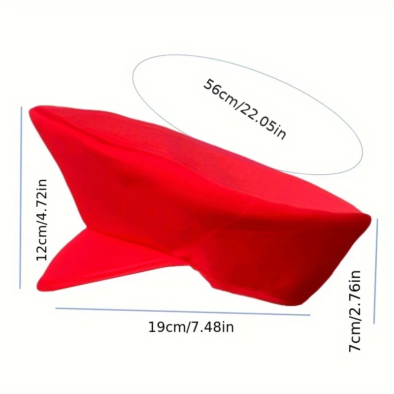 Super Game Brothers Cosplay Hats Funky  Red & Green Anime Couple Accessoriesfor Adults, Perfect for Halloween Party Costumes, Co