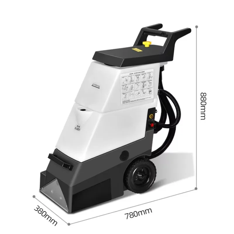 15L Three-in-One Plastic Rug And Carpet Cleaning Machine Electric Hand Push Spray Suction New Condition Cold Water Clean
