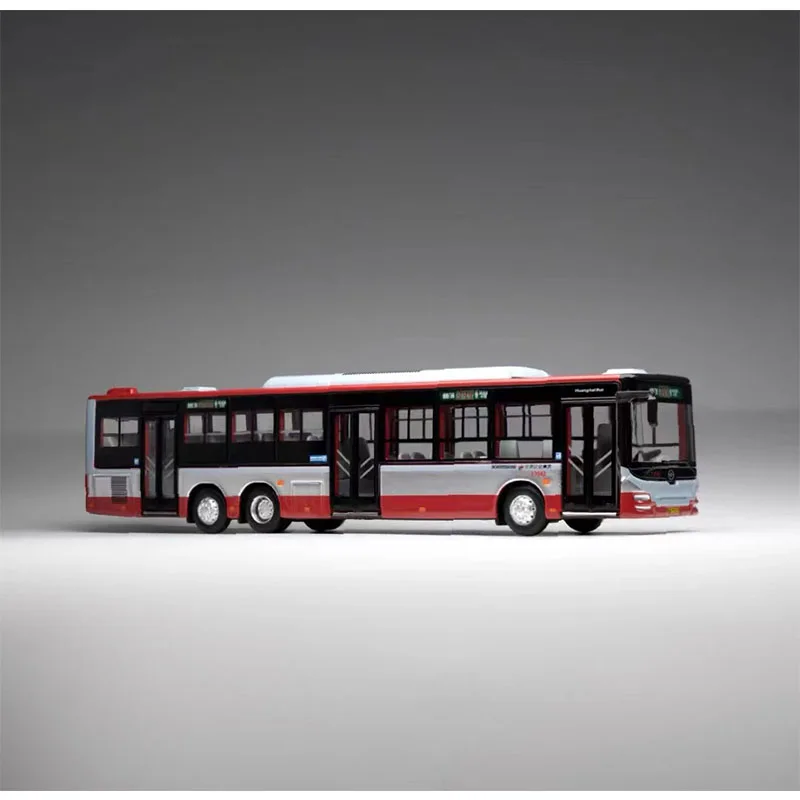 Original Package 1:110 Scale Alloy Static Bus Finished Product Simulation Model Toy Collection Display Decorative