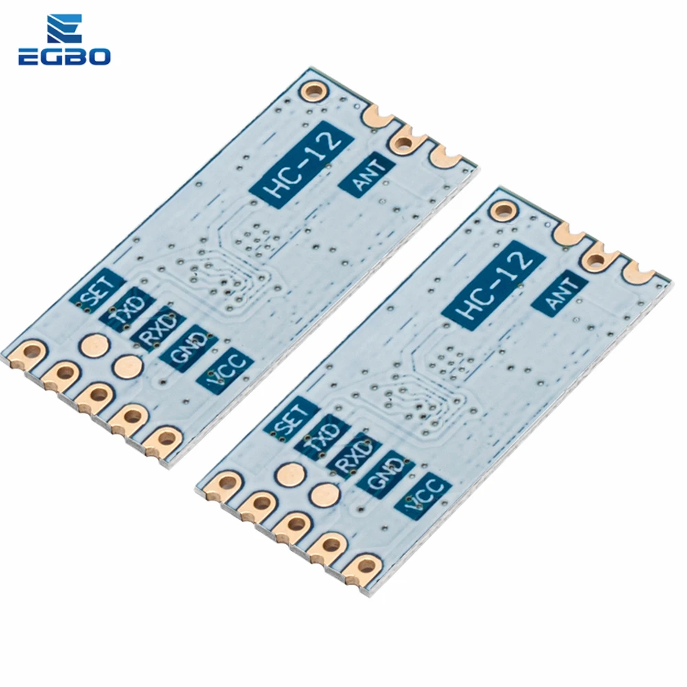 1 ~ 10 قطعة EGBO 433 ميجا هرتز HC-12 SI4463 وحدة المنفذ التسلسلي اللاسلكي 1000 متر استبدال بلوتوث جديد