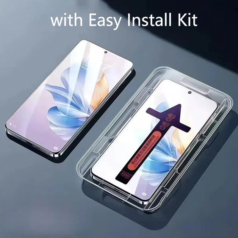 

For Redmi Note 15 14 13 Pro Plus Screen Protector With Auto Install Tool RM Note15 Note14 Note 15Pro 14Pro + Tempered Glass Film