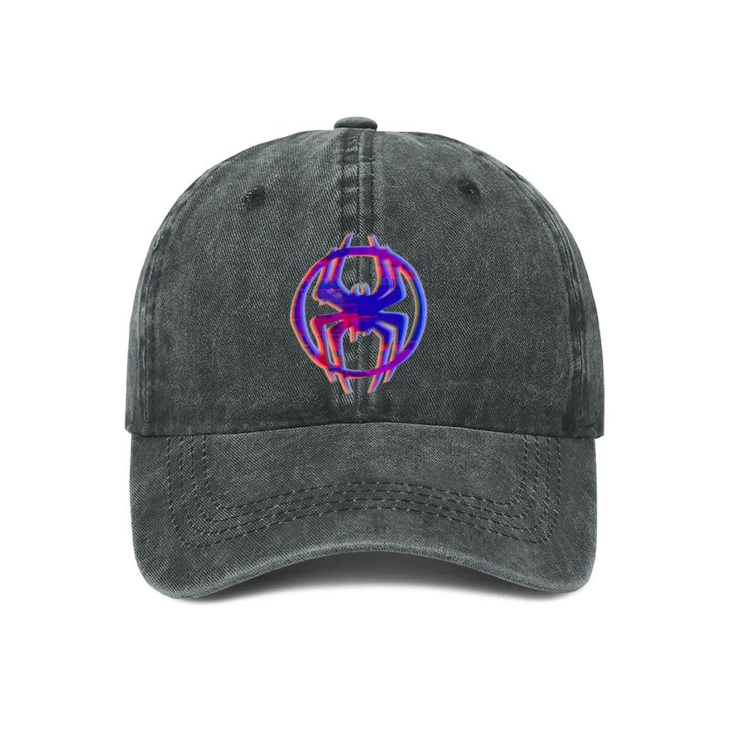 Spiderverse Logo Baseball Caps Peaked Cap Spider Sun Shade Hats for Men Women