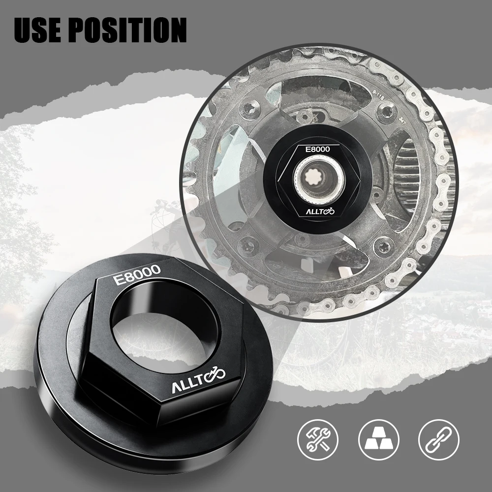 ALLTOO Tools FÜR Shimano-Schritte Sicherungsring-Werkzeug E6100 E7000 E8000 WIE TL-FC39 Sicherungsring-Demontage für Durchmesser 54 mm 16 Rillen – Detail 3