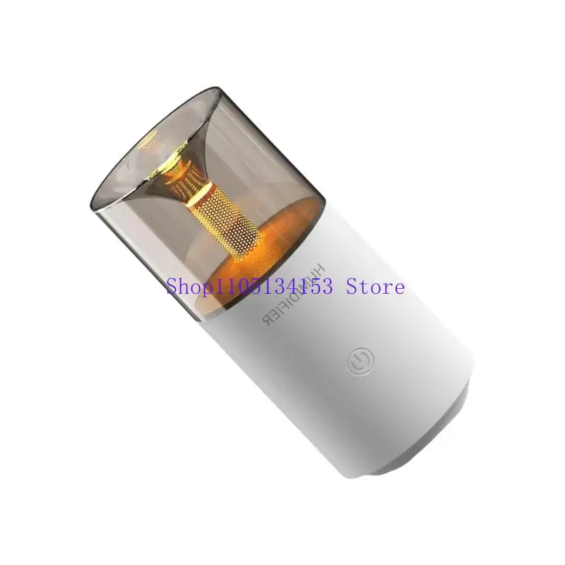 hg89 Vintage Inspired Car Essential Oil Humidifier Quiet Mini Diffuser Ambient Lamp USB Powered for Office Home Vehicle