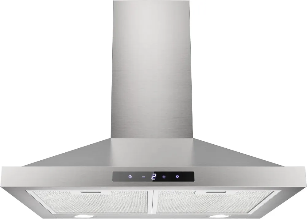 Campana extractora de 60 cm, 3 velocidades, recirculación de 335 m3/h con filtro de carbón activo CC130, extracto de campana