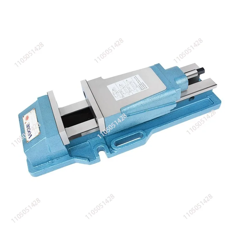 6 Inch Built-in Hydraulic Vise Flat Mouth Vise Open CNC Machining High Precision Machinery Double Force Bench Vise