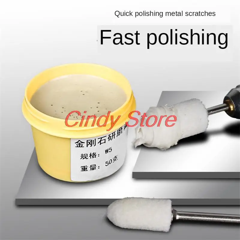 Diamond Grinding Polishing Paste Remove Scratches on Mirror Surface of Metal Mold Polishing Paste for Metal Abrasive Tools