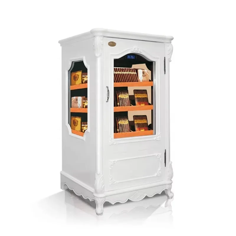 

Customize Cigar Humidor PAT2500MC Art Style Moisturizing Cabinet for Cigar Storage