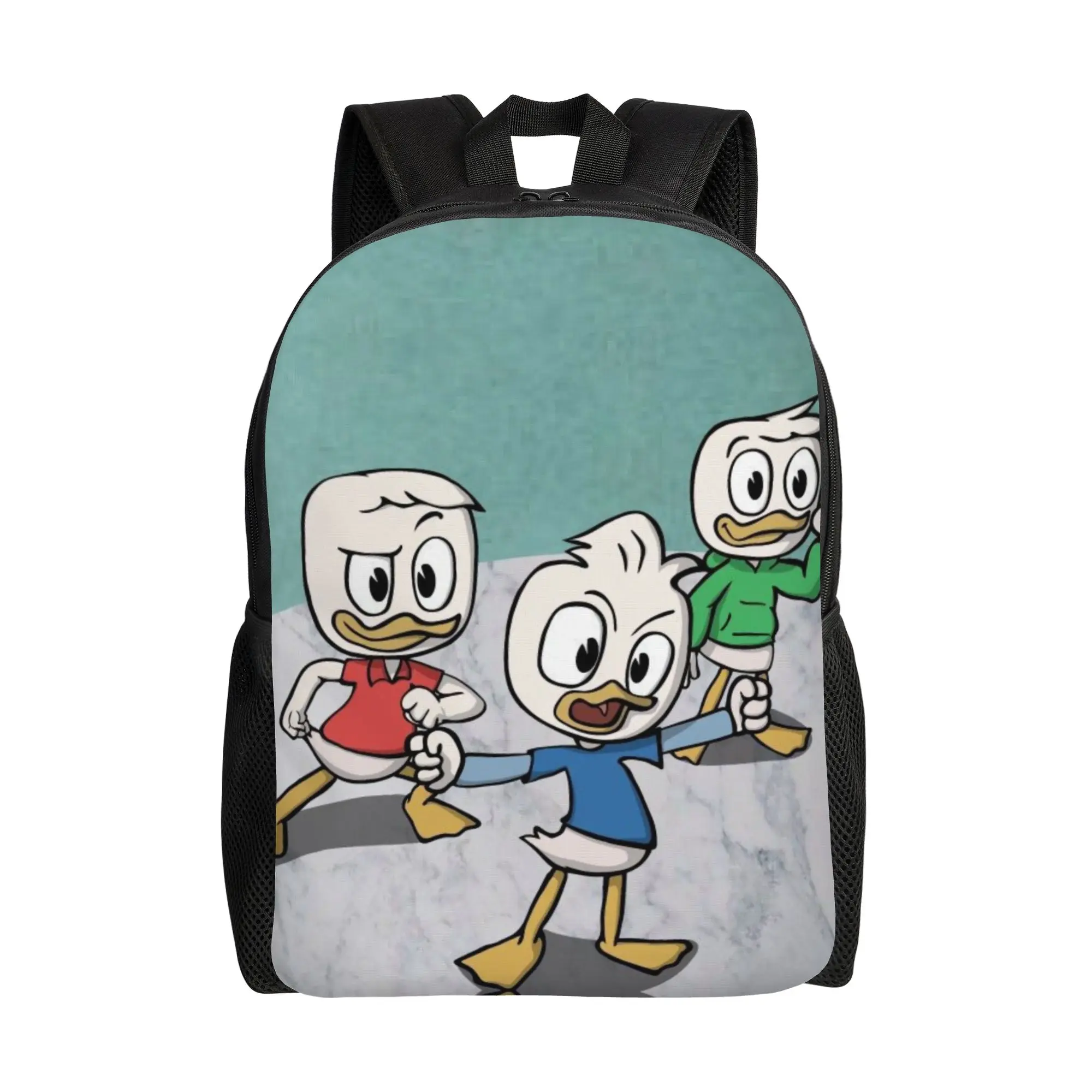 

Back to school season Huey Dewey Louie Rucksack DuckTales Men Women Adult Versatile Backpack