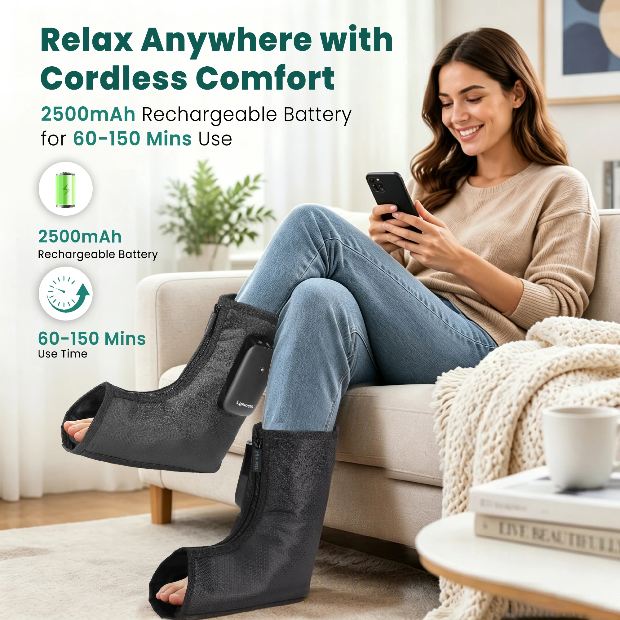 Air Compression Foot Massager - đánh giá và giá Compression Boots Recovery