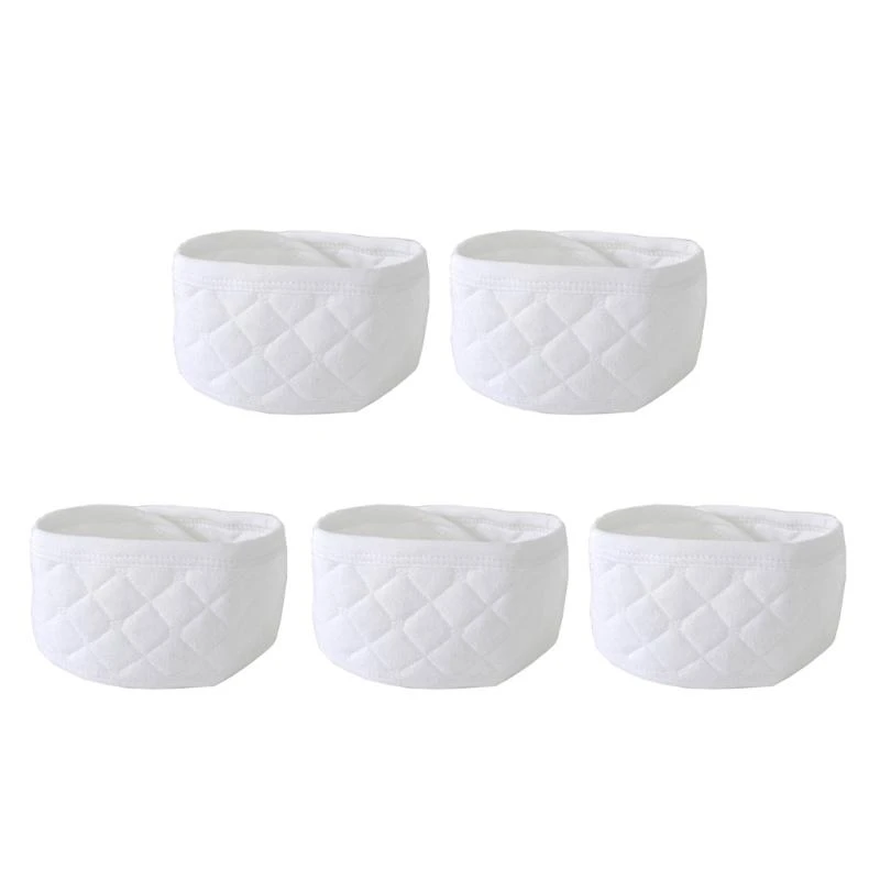 

JU64 5/6/8/10/12pcs Baby Umbilical Cord Care Belly Protections Wrap Binder Infant Newborn Breathable Cotton Belly Navel Belt