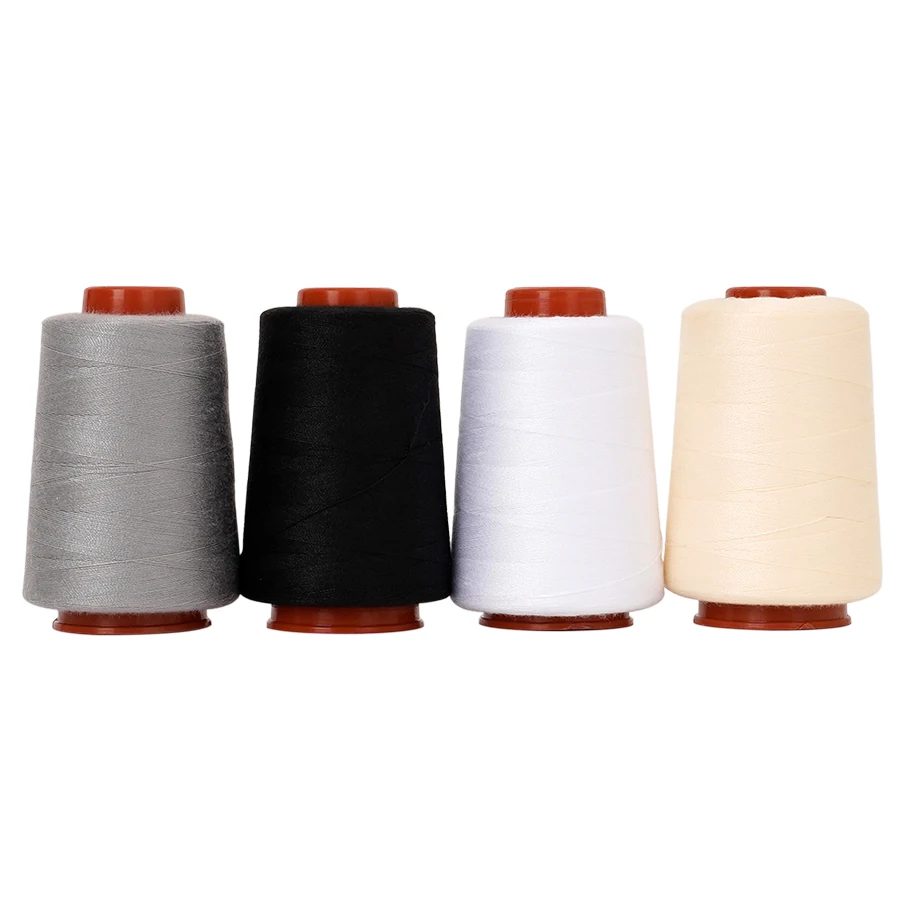 4 Pcs 800-Yard Small Pagoda Sewing Machine Thread Set