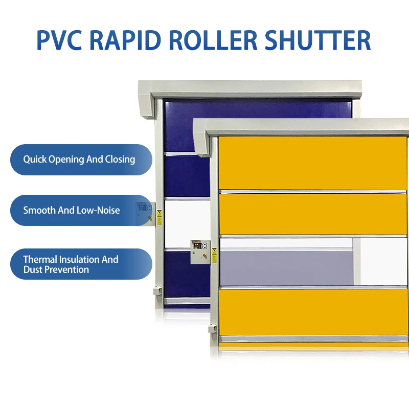 Electric Rolling Shutter High Speed Roll-up Clean Room Rapid Plastic PVC Industrial Roller Roll up Door