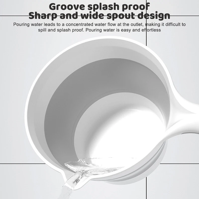 

Горячая распродажа! Складной пластиковый ковш для воды, портативный, для кухни, можно повесить.