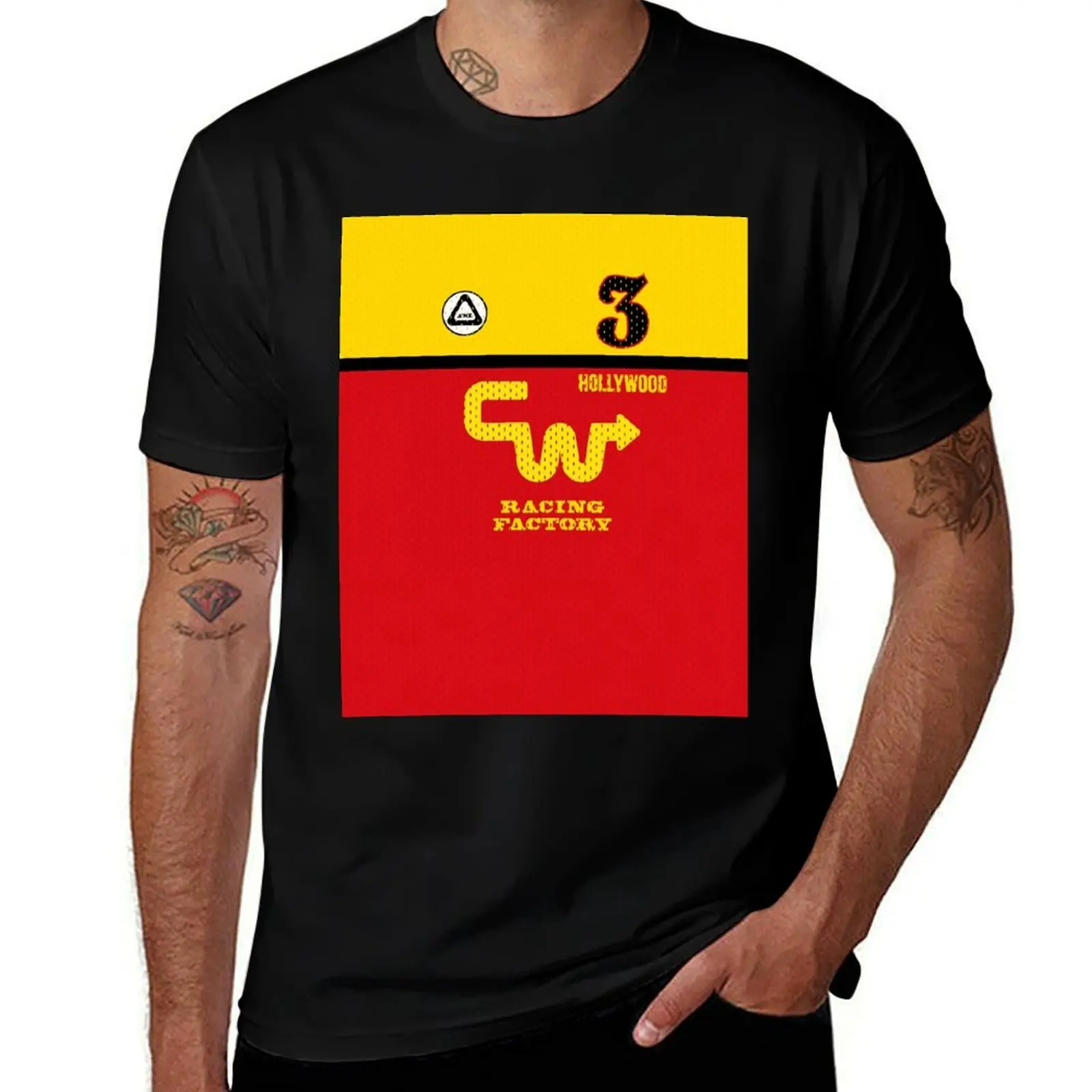CW BMX RACING - MIKE MIRANDA - no.3 replica T-Shirt Plus Size Quick Dry Sports Tee T-Shirt