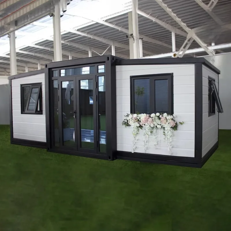 Eco friendly Foldable Modular house recyclable material healthy cabin for public outdoor temporary activity rest places
