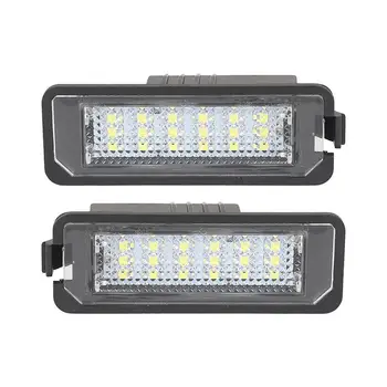 適用於大眾帕薩特B6 CC Eos 高爾夫4 5 6 7 MK7 Polo 速派 Lupo 尚酷 西亞特 Leon Altea Ibiza LED牌照燈 6 最佳銷售 汽車馬球 - №3