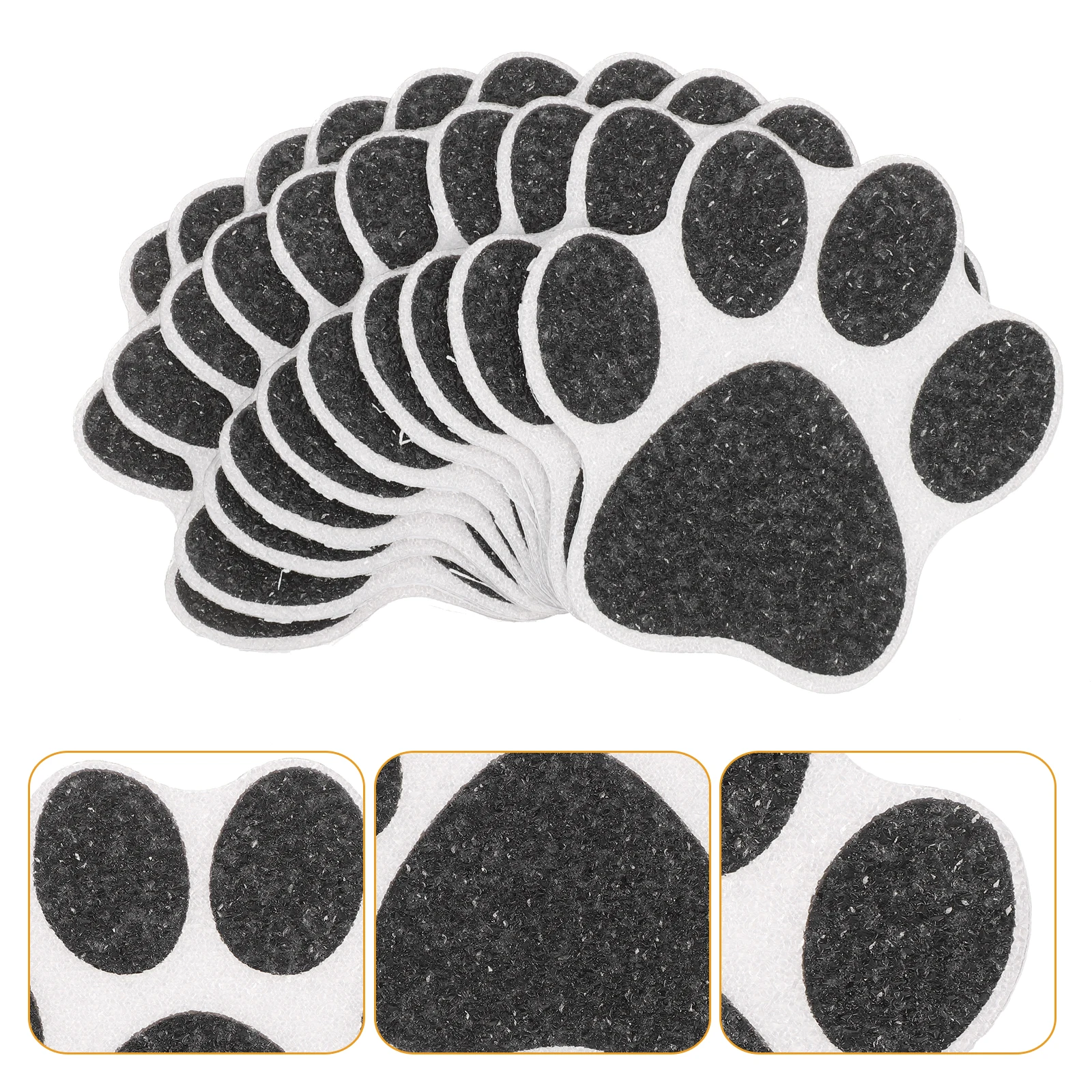 

10pcs Paw Style Anti Slip Bathtub Non-Slip Shower Floor For Bathroom Stairs Kitchen Decals Tiles Bath Tub