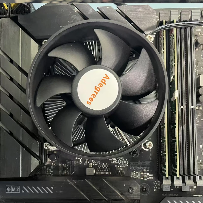 CPU Air Cooler 4PIN PWM/3PIN PC Processors CPU Cooler Aluminium Radiator for Intel 1150/1151/1155/1156 Ventilador