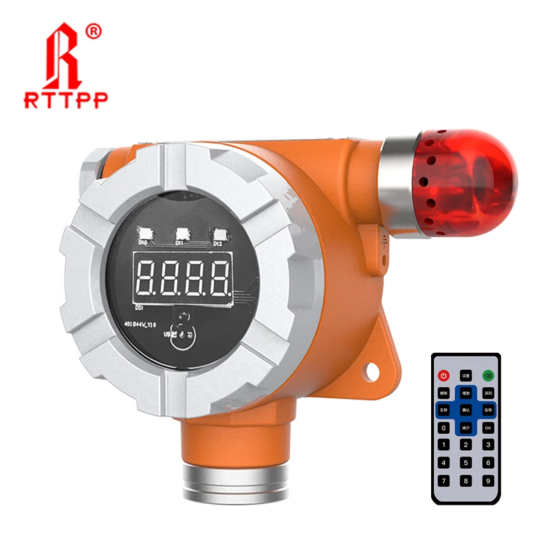 

Industrial Fixed Combustible Methane 0-100%LEL Gas Detector with Control Panel