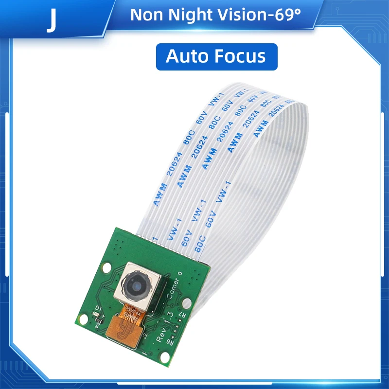 Raspberry Pi 4 Kamera 5 MP Nachtsicht 1080P Optionale Weitwinkel-Fisheye-IR-CUT-Kamera FF AF für Raspberry Pi 4B 3B+ 3B Zero