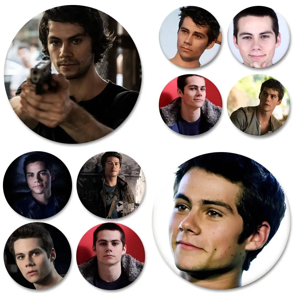 Actor D-Dylan O B-Brien Round Badges Can Be Used To Decorate Clothes And Backpack Pins