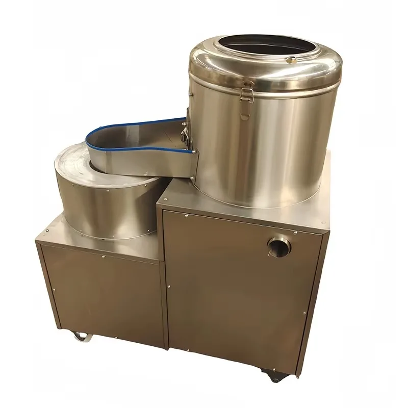 Multi-Function Small Potato Washing Peeling and Slicing Machine Automatic XH