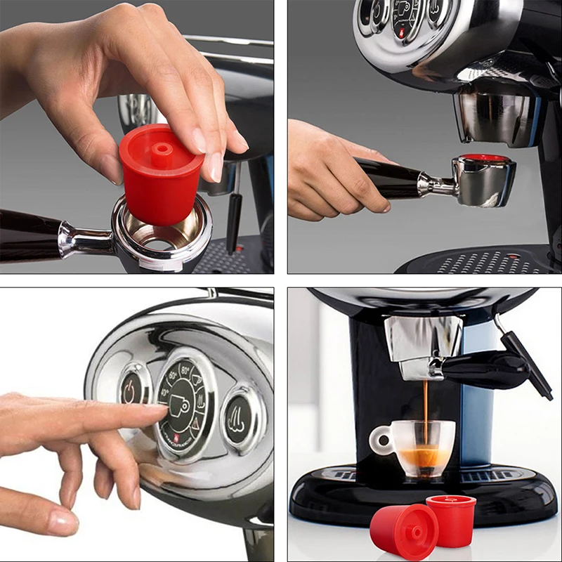 Reusable Coffee Capsule Filter Cup Coffee Capsule Cup Fills Illy Filter Cup Coffee Machine Accessories Kitchen Tools