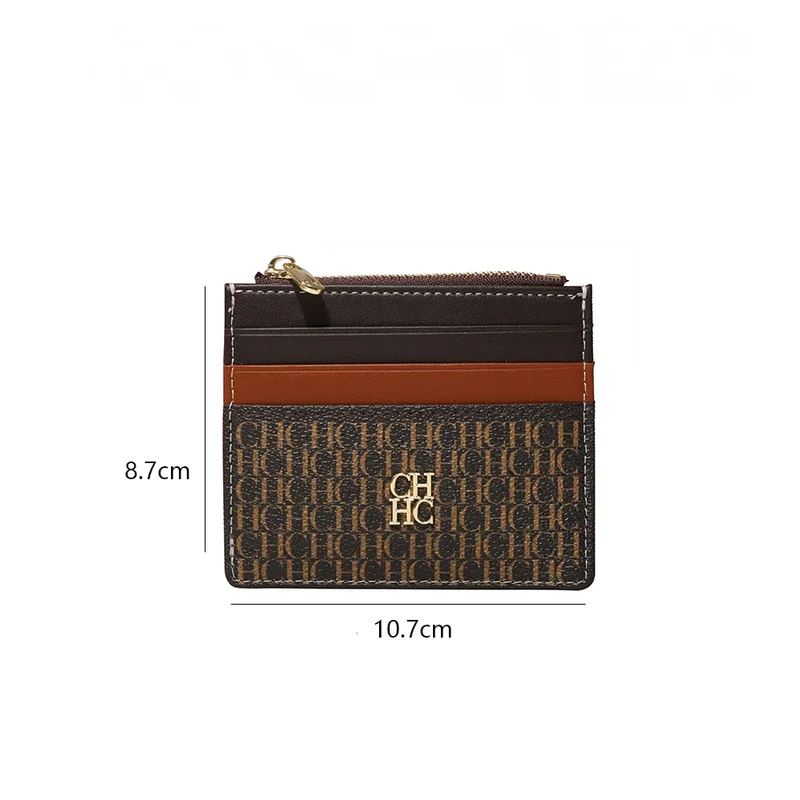 CH Women's Wallet Exquisite Compact Convenient Decoration Durable Elegant Brand Design Sense Letter Decoration Zipper image 6