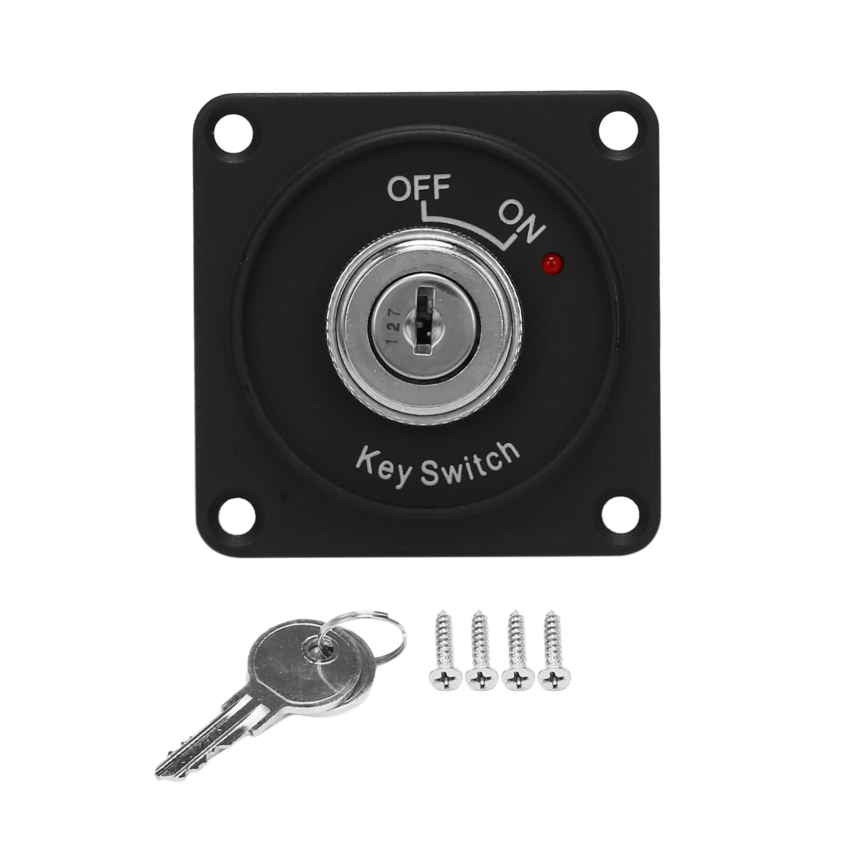 

Universal 12V Car Boat Motorcycle Ignition Starter Key Ignition Switch Panel 2Position With 2 Keys
