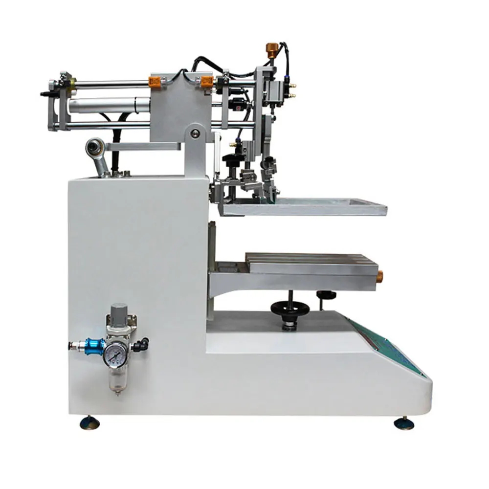 Macchina serigrafica semiautomatica piccola macchina serigrafica pneumatica ad alta precisione da tavolo stampa 1500 volte/h